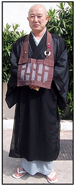 Japanese monks' robes