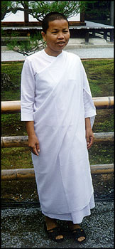Thai nuns' robes