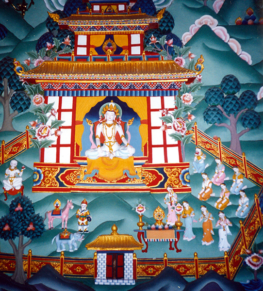 Buddhist Artwork: Buddha Image: Tibetan Tangka
