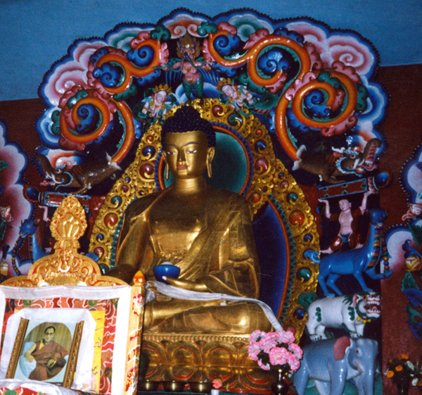 Buddhist Artwork: Buddha Image: Tibetan Shrine