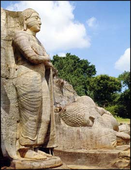 Gal Vihara Standing Buddha