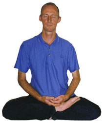 Sitting meditator