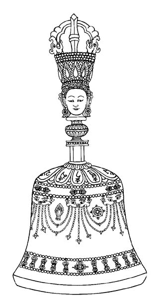 Tibetan Bell, Buddhist Bell