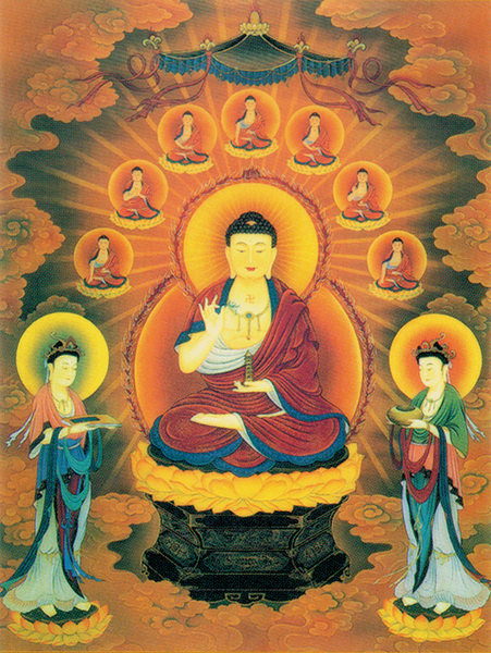 Buddhist Artwork: Medicine Buddha (Chinese) - buddhanet.net